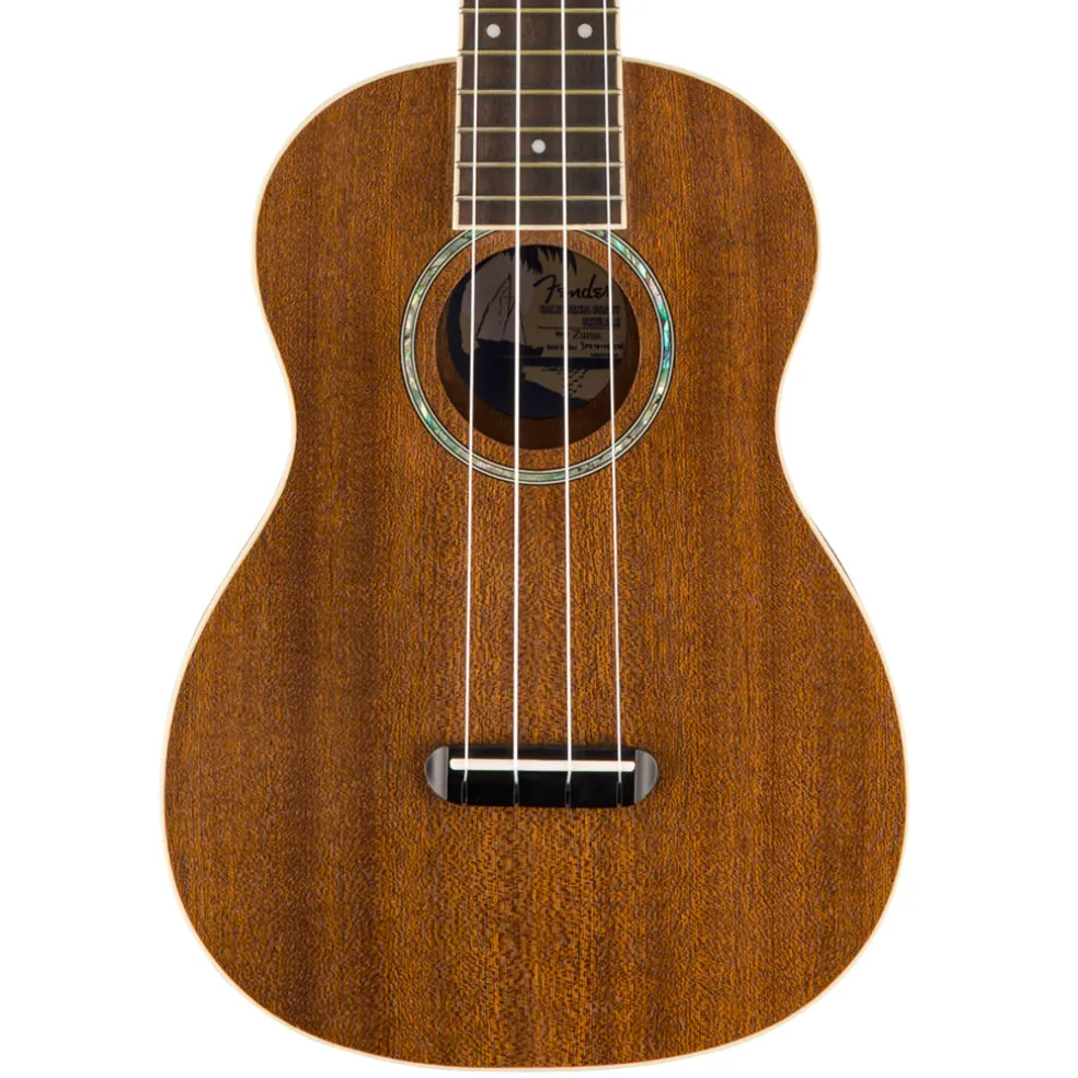 Fender Zuma Concert Ukulele, Walnut Fingerboard, Natural