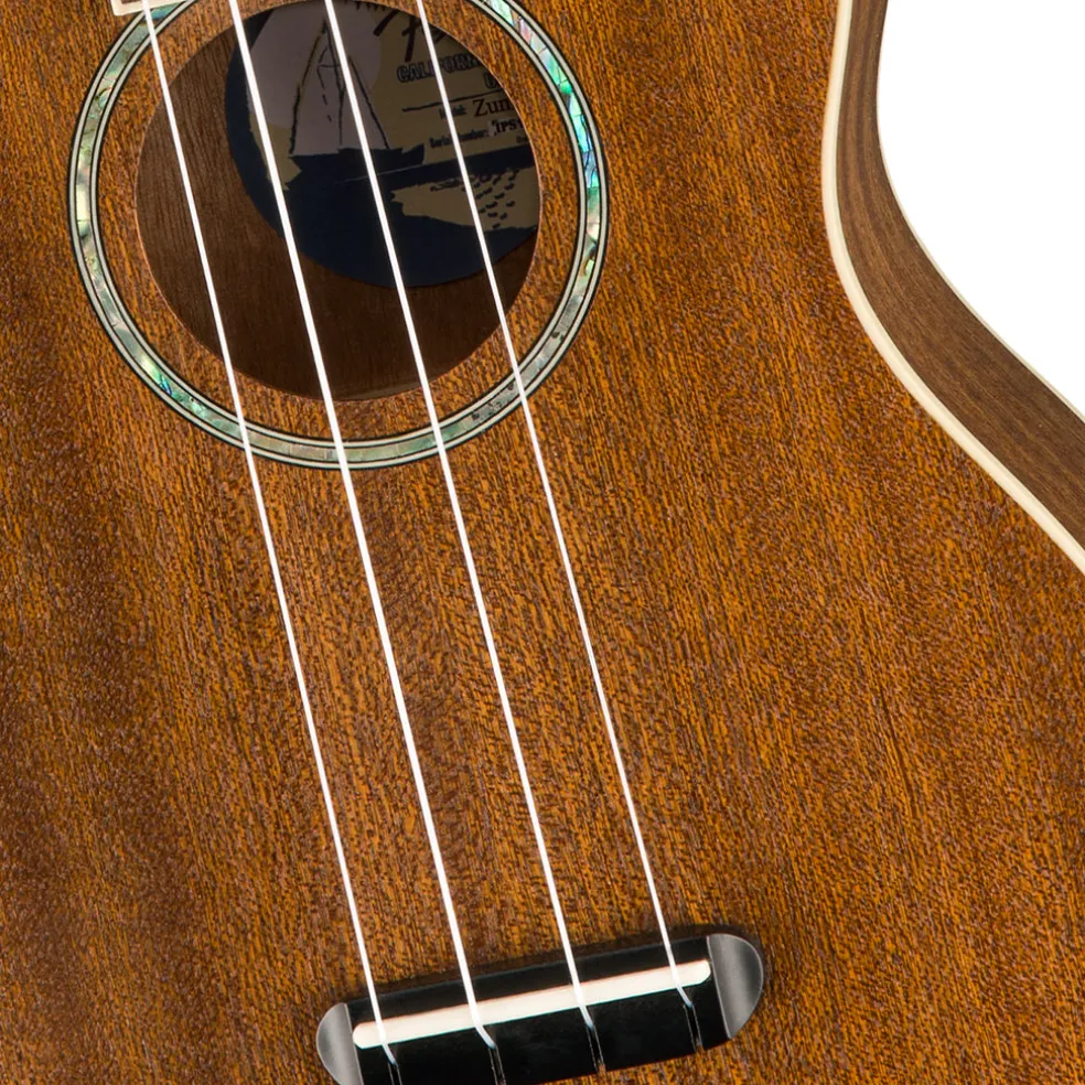 Fender Zuma Concert Ukulele, Walnut Fingerboard, Natural