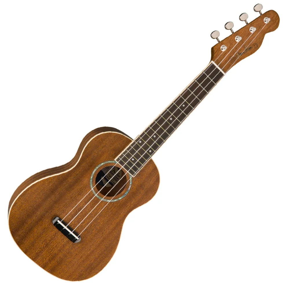 Fender Zuma Concert Ukulele, Walnut Fingerboard, Natural