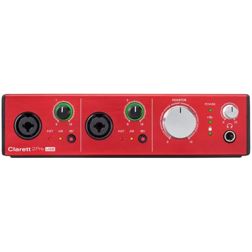 Focusrite Clarrett 2Pre USB 10 in 4 out Audio Interface