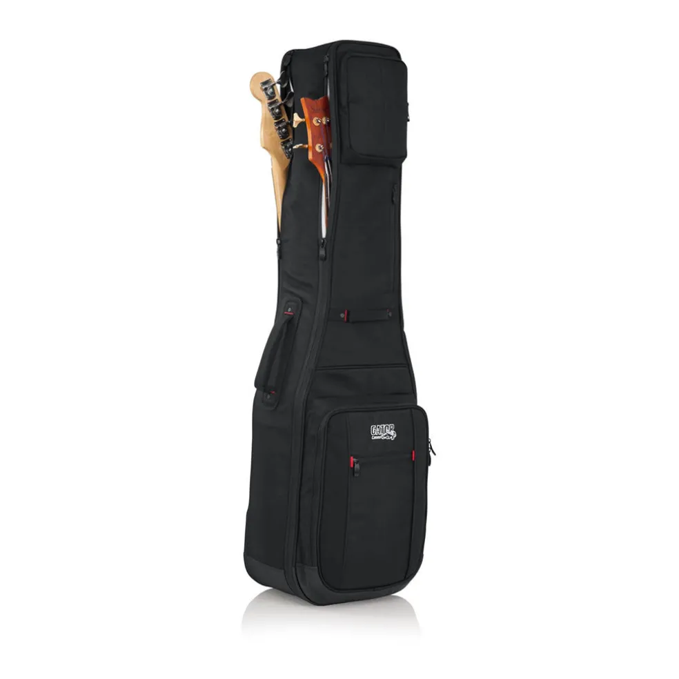 Gator - Pro Go Dual Bass Guitar Gig Bag - Black