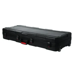 Gator GTSA-KEY61 TSA Series ATA Molded Polyethylene Keyboard Case with Wheels for 61-note Keyboards