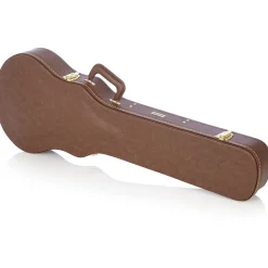 Gator GW-LP-Brown Deluxe Wood Guitar Case