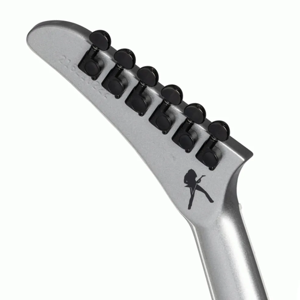 Gibson - Dave Mustaine Flying V EXP - Silver Metallic