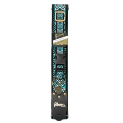 Gibson Dog GTR Strap & Collar Set Blue LG 27-40KG