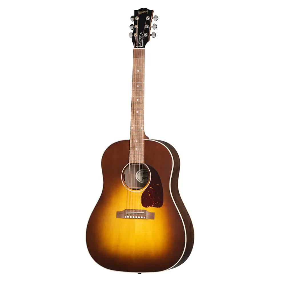 Gibson J45 Studio Walnut Lefty Satin Walnut Burst