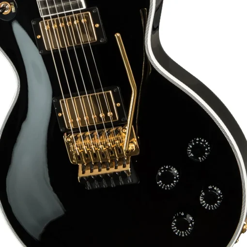 Gibson Les Paul Axcess Custom Ebony (Gold Hardware) - Floyd Rose
