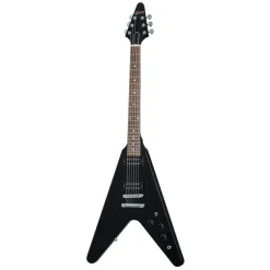 Gibson 80s Flying V Electric Guitar - Ebony