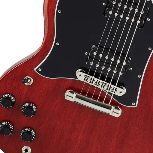 Gibson SG Tribute Satin Left Handed Electric Guitar - Vintage Cherry