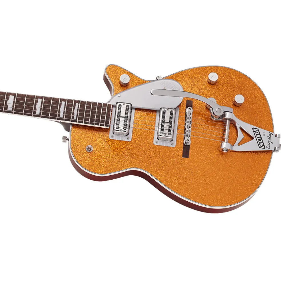 Gretsch - G6129T-89 Vintage Select ‘89 Sparkle Jet™ with Bigsby® - Rosewood Fingerboard - Gold Sparkle