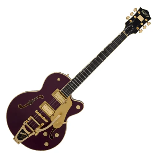Gretsch Broadkaster Jr LX Center Block with String Thru Bigsby Ebony Fingerboard Blackberry
