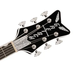 Gretsch Falcon Hollow Body Ebony Fingerboard with String-Thru Bigsby® and Chrome Hardware - Black