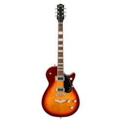 Gretsch G5220 Electromatic Jet Black Top Singlecut with V Stoptail and Laurel Fingerboard - Sweet Tea