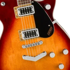 Gretsch G5220 Electromatic Jet Black Top Singlecut with V Stoptail and Laurel Fingerboard - Sweet Tea
