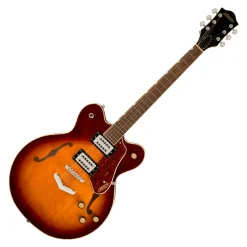 Gretsch G2622 Streamliner Center Block Double-Cut with V-Stoptail and Laurel Fingerboard - Forge Glow