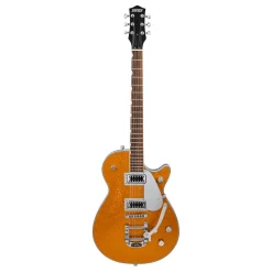 Gretsch G5230T Electromatic Sparkle Jet FT Singlecut with Bigsby Laurel Fingerboard Gold Sparkle