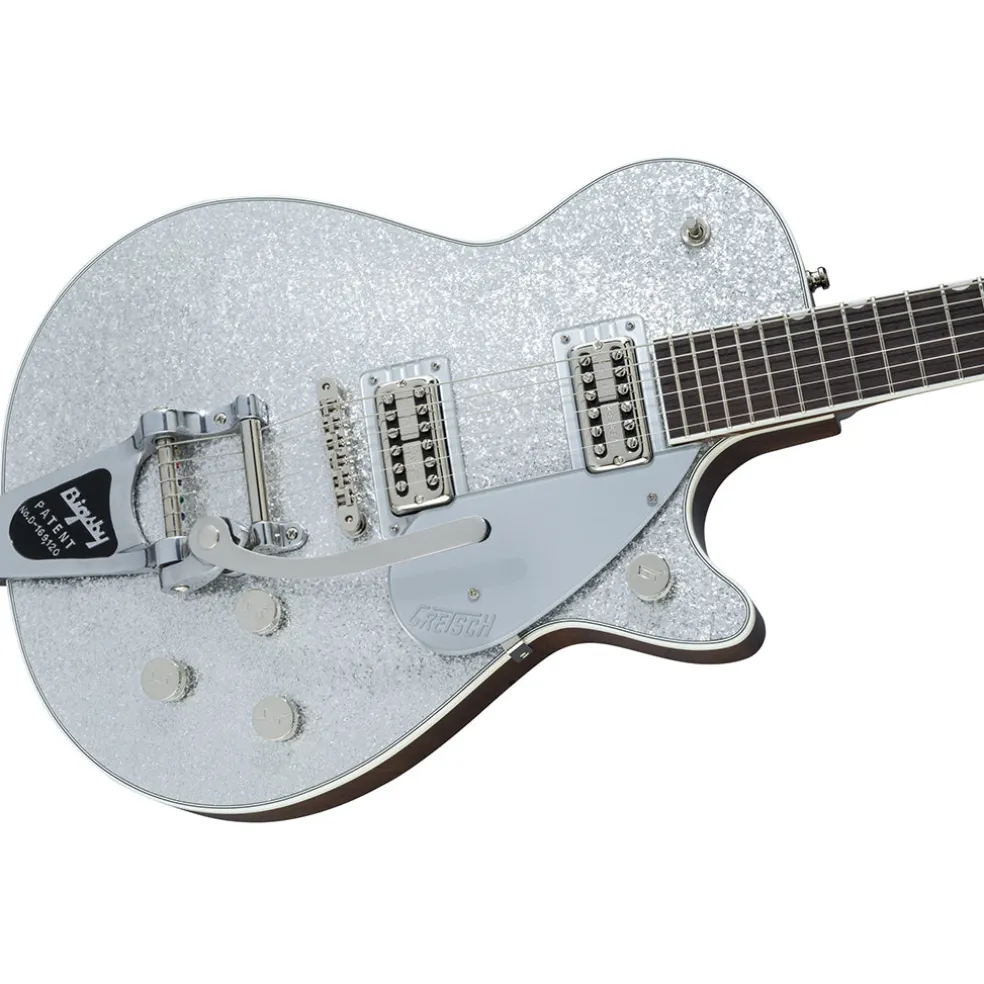 Gretsch G6129T Players Edition Jet - Silver Sparkle
