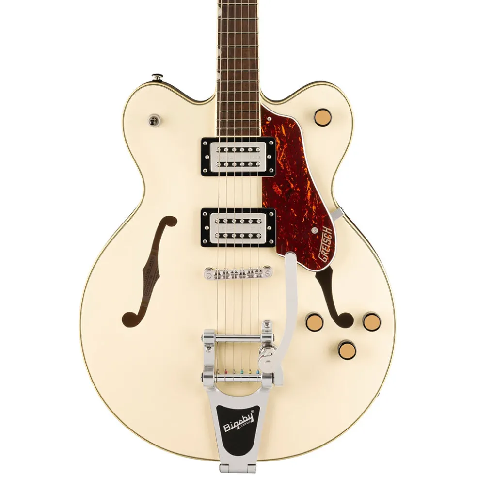 Gretsch G2622T Streamliner Center Block Double-Cut with Bigsby and Laurel Fingerboard - Vintage White