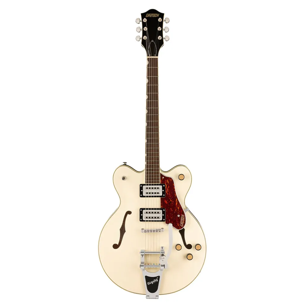 Gretsch G2622T Streamliner Center Block Double-Cut with Bigsby and Laurel Fingerboard - Vintage White