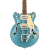 Gretsch G2655T Streamliner Center Block Jr Doublecut with Bigsby and Laurel Fingerboard - Arctic Blue