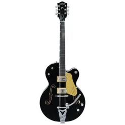 Gretsch G6120T-BSNSH Brian Setzer Signature Nashville® Hollow Body with Bigsby®, Ebony Fingerboard, Black Lacquer