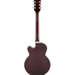 Gretsch G6659TFM Players Edition Broadkaster Junior - Tiger Flame Maple Dark Cherry Stain