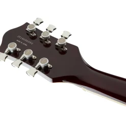 Gretsch G6659TFM Players Edition Broadkaster Junior - Tiger Flame Maple Dark Cherry Stain