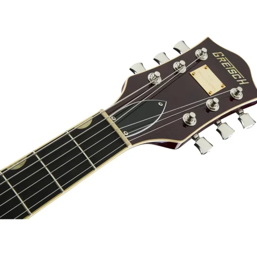 Gretsch G6659TFM Players Edition Broadkaster Junior - Tiger Flame Maple Dark Cherry Stain