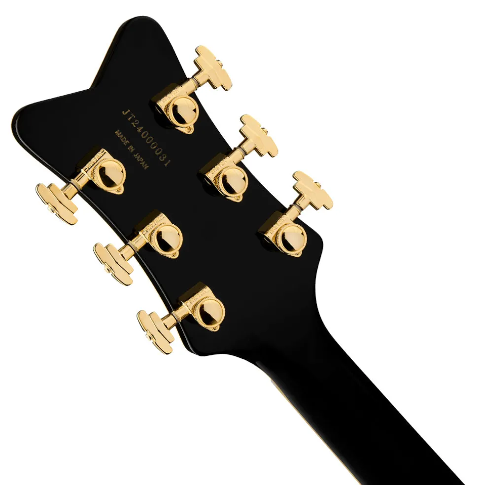 Gretsch G6134TG Limited Edition Paisley Penguin with String Thru Bigsby Ebony Fingerboard Gold Paisley