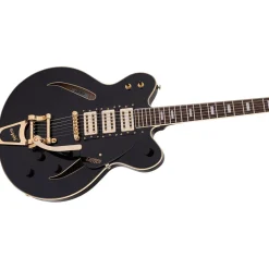 Gretsch G2627TG Streamliner™ Center Block with Bigsby® and Gold Hardware, Laurel Fingerboard, Black