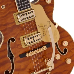 Gretsch Limited Edition Falcon Center Block Jr with Bigsby Ebony Fingerboard Roundup Orange