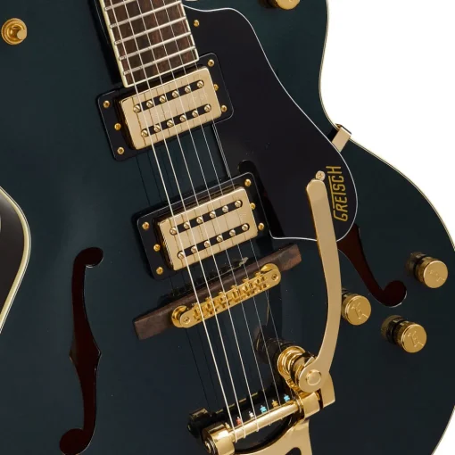 Gretsch Limited Edition G2420TG Streamliner Hollow Body with Bigsby Electric Guitar Laurel Fingerboard BroadTron BT-3S Pickups Cadillac Green