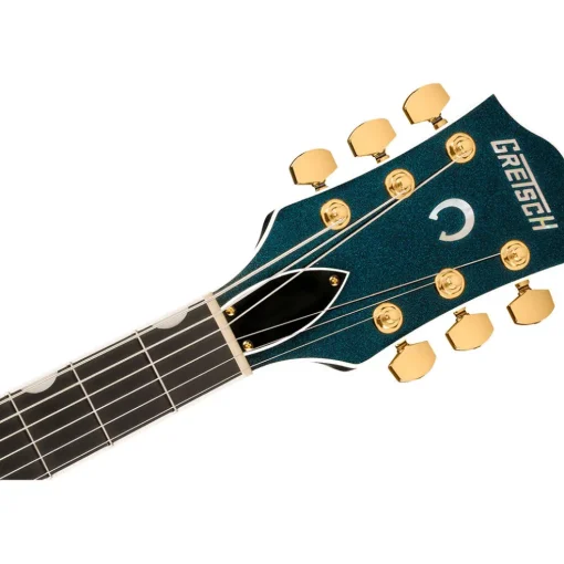 Gretsch Nashville Hollow Body Ebony Fingerboard with String Thru Bigsby and Gold Hardware - Midnight Sapphire