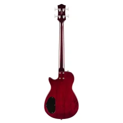 Gretsch Streamliner Jet Club Bass Single Cut and Laurel Fingerboard - Walnut Stain
