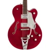 Gretsch Tennessean Hollow Body Rosewood Fingerboard with String Thru Bigsby and Nickel Hardware - Deep Cherry