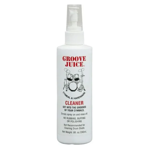 Groove Juice Cymbal & Hardware Cleaner Spray Bottle