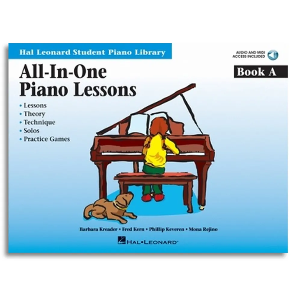Hal Leonard Piano Lesson Book All-in-one
