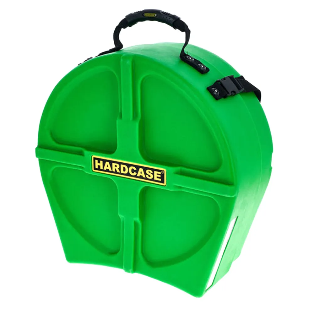 Hardcase 14" Lined Snare Drum Case - Light Green