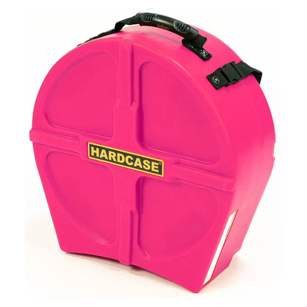 Hardcase 14" Lined Snare Drum Case - Pink
