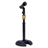 Hercules Short Straight H-Base Microphone Stand with EZ Grip (MC10)