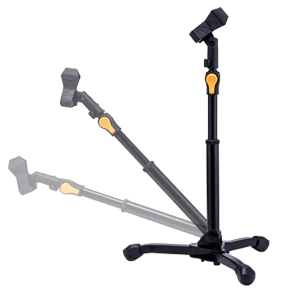 Hercules Short Straight H-Base Microphone Stand with EZ Grip (MC12)