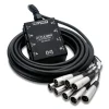 Hosa Technology Little Bro' 8X0 Sub Snake 25Ft