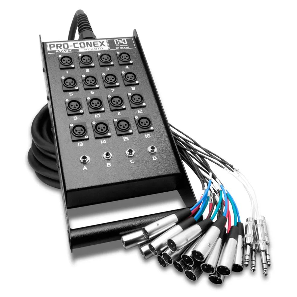 Hosa Technology Stage Box Non-Lock 16X4 50Ft