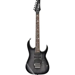 Ibanez - RG8570 J-Custom Electric Guitar with Case - Black Rutile