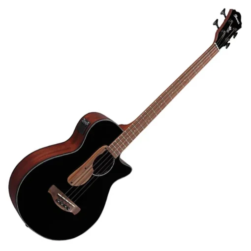 Ibanez AEGB24E Black High Gloss Acoustic Bass Guitar