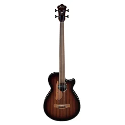 Ibanez AEGB24FEMHS Electro Acoustic Bass Guitar Mahogany Sunburst High Gloss