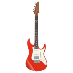 Ibanez AZ2204NW Electric Guitar with Rosewood Fretboard and Case - Vermillion Red