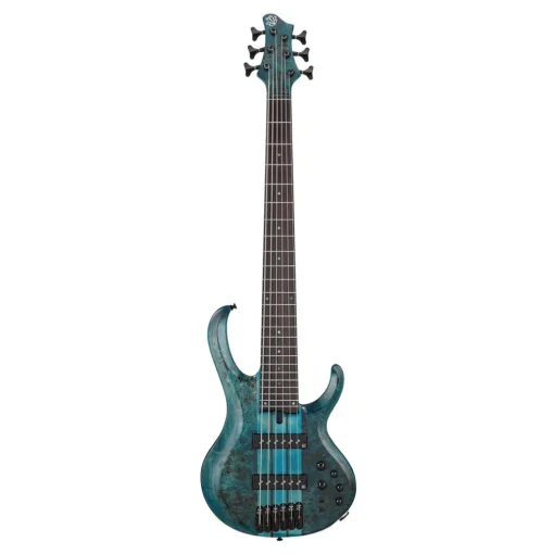 Ibanez BTB946 Cosmic Blue Low Gloss 6 String Electric Bass
