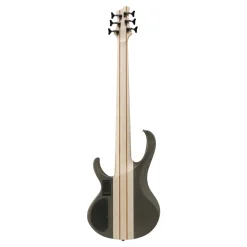 Ibanez BTB606 Transparent Gray Flat 6 String Electric Bass