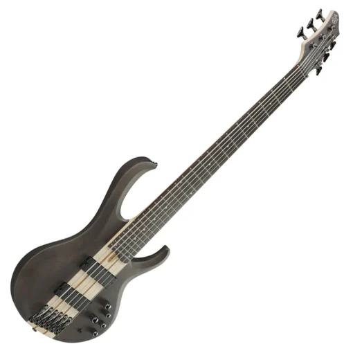 Ibanez BTB606 Transparent Gray Flat 6 String Electric Bass